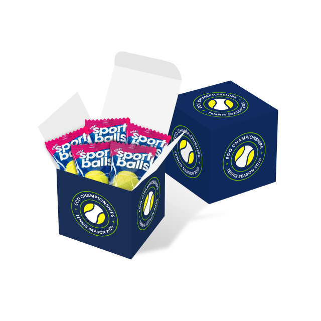 Tennis Season – Eco Maxi Cube – Tennis Gum Balls – x5