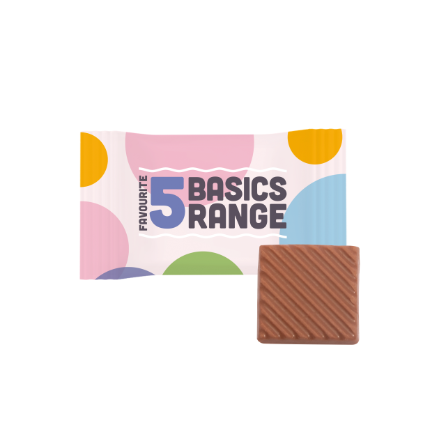 Basics Range – Neapolitan – 6g – Milk Chocolate³